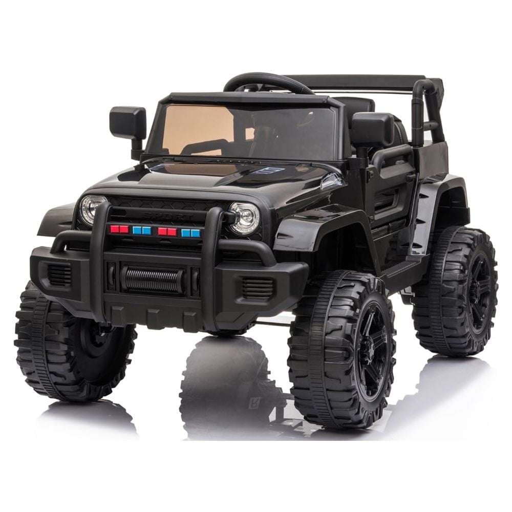 Zimtown Ride On Car Truck, 12V Battery Electric Kids Toy with Remote Control, LED Lights and Realistic Horns, Pink