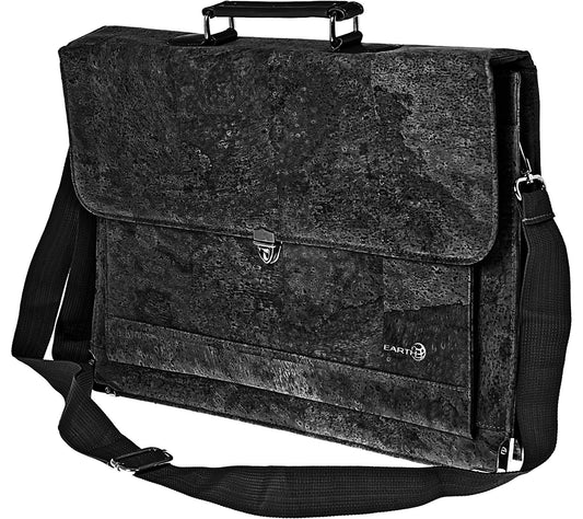 Earth Wood Goods Cork Men's Faro Briefcase