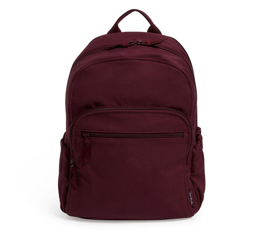 Vera Bradley Solid Recycled Cotton Campus Backpack