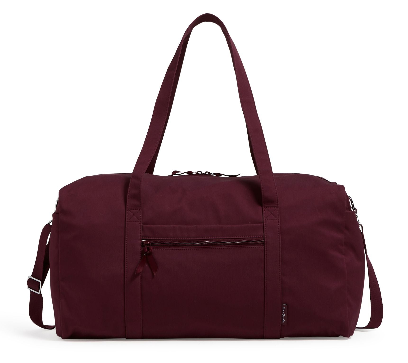 Vera Bradley Solid Recycled Cotton Large Travel Duffel Bag