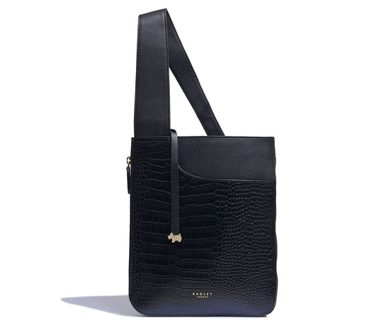 RADLEY London Pockets Faux Croc - Medium Zip Around Crossbody