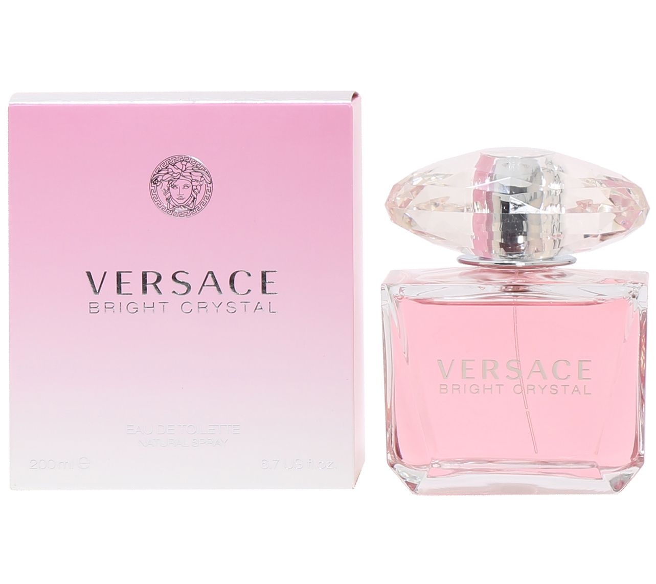 Versace Bright Crystal Eau de Toilette Spray 6.7 oz