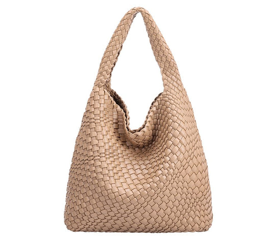 Melie Bianco Johanna Recycled Vegan Leather Shoulder Bag