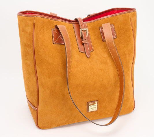 Dooney & Bourke Archives 1997 Suede Large Tote