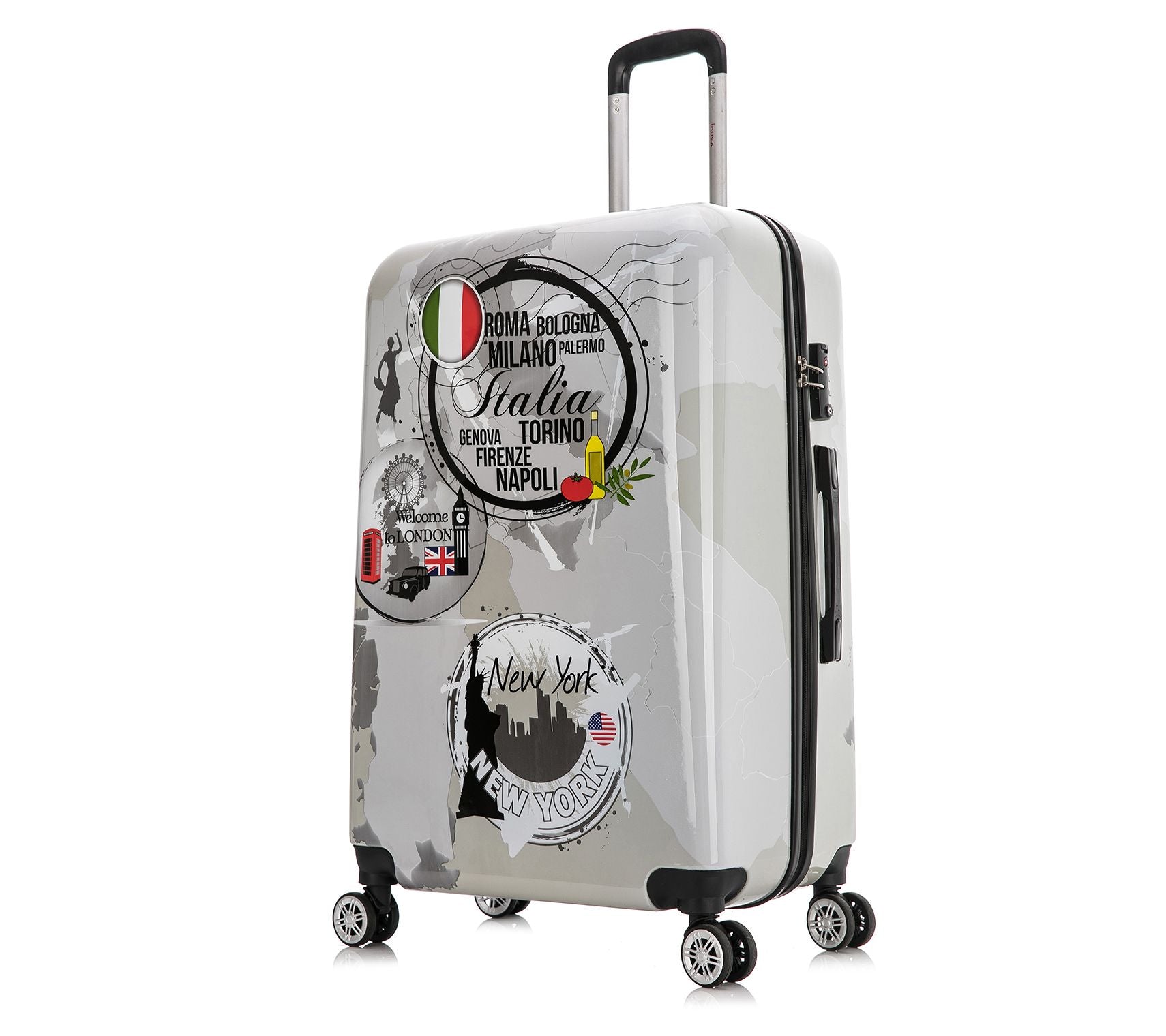InUSA PRINTS 28" Lightweight Hardside Spinner Luggage