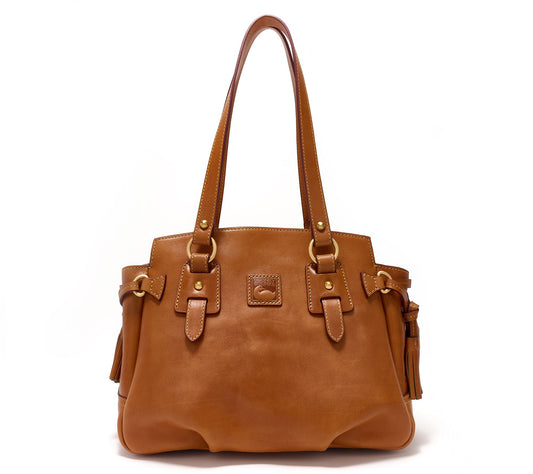 Dooney & Bourke Florentine Leather Small Winged Shopper
