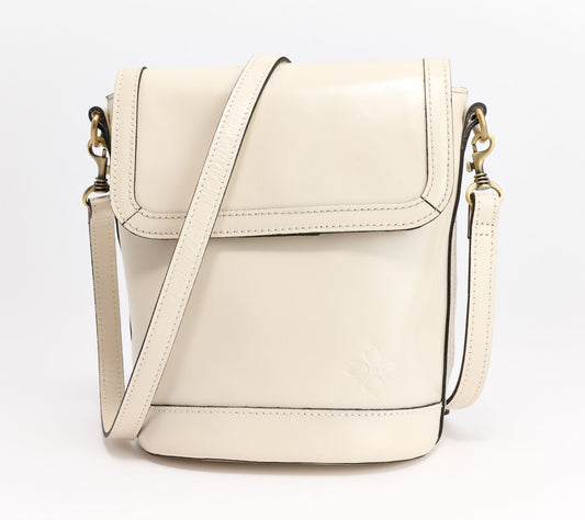 Patricia Nash Ermi Large Leather Front Flap Crossbody