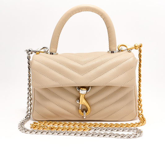 Rebecca Minkoff Edie Leather Top Handle Crossbody