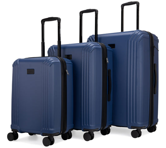Badgley Mischka Evalyn 3 pc Expandable Luggage Set