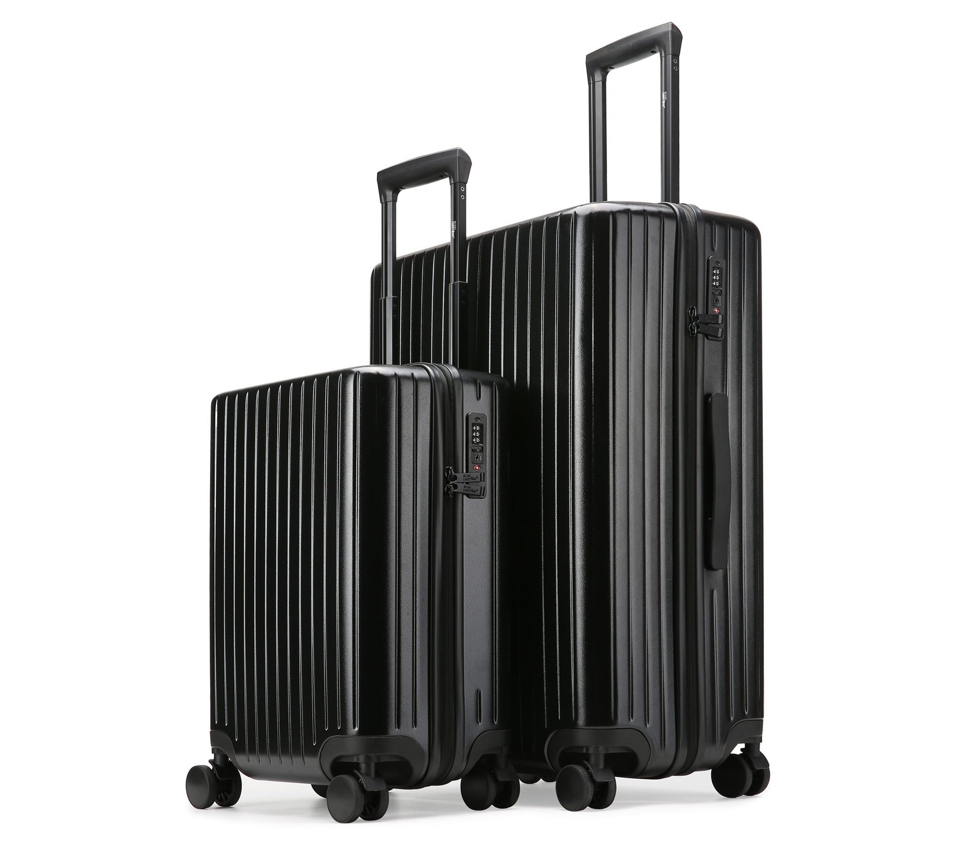 Miami CarryOn Ocean 2 Piece Polycarbonate Spinner Luggage Set
