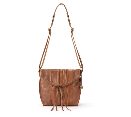 The Sak Silverlake Leather Zip Crossbody Bag