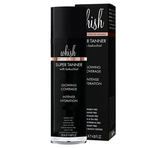 Whish Super Tanner with Bakuchiol, 4.06 oz