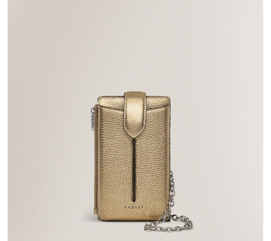 RADLEY London Hillgate Metallic Large Leather Phone Crossbody