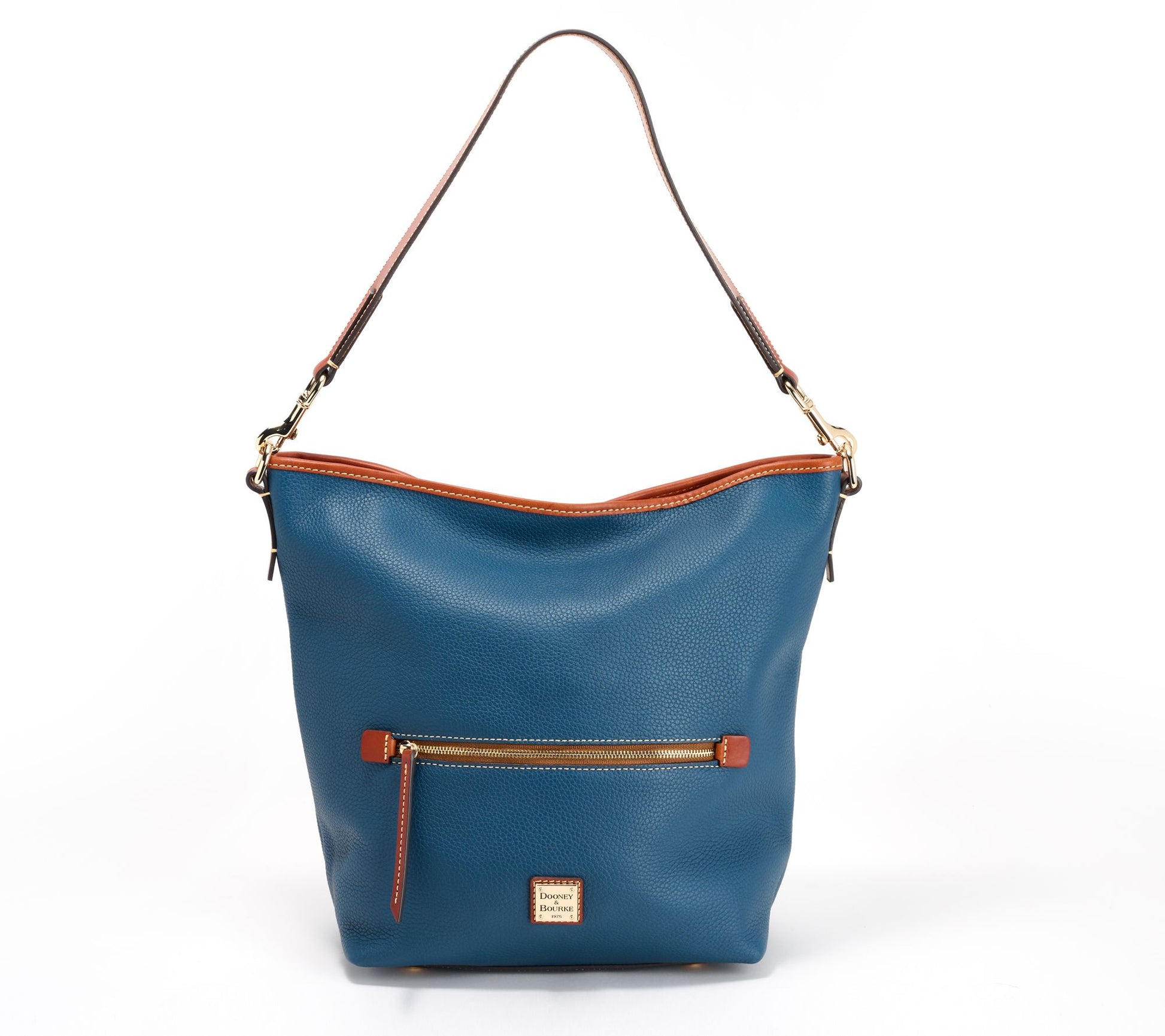 Dooney & Bourke Pebble Leather Hobo Sac Shoulder Bag