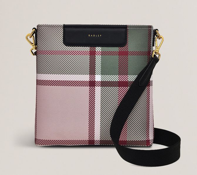 RADLEY London Manor Gardens - Check Small Zip Crossbody