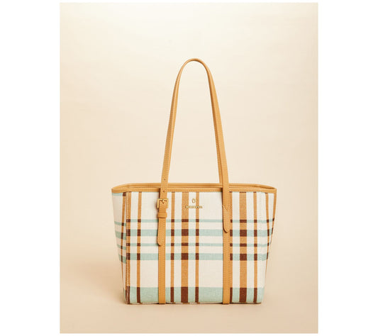 Spartina 449 Siera Tote Bag with Leather Trim