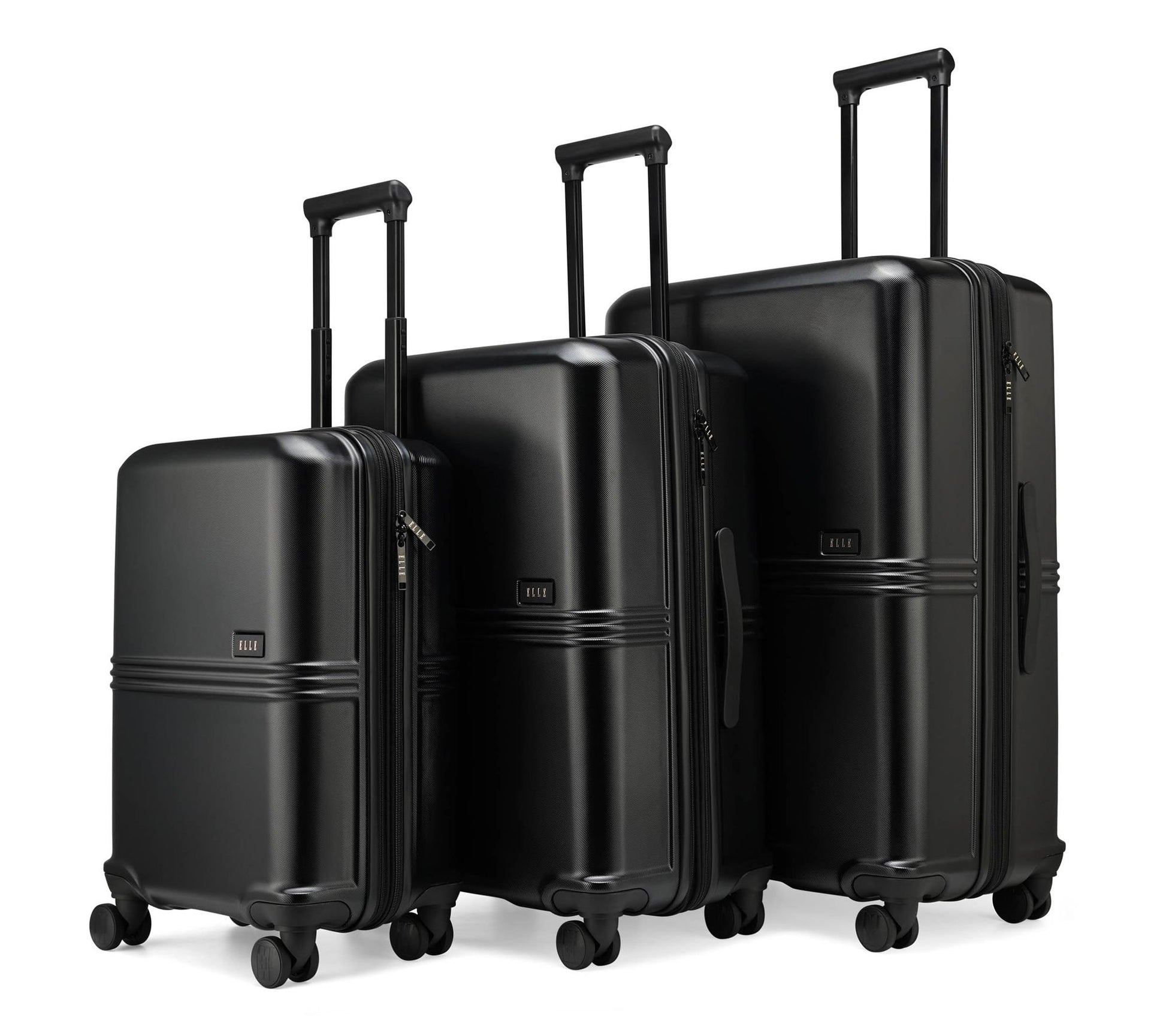 ELLE Expedition Expandable Spinner Luggage 3-Piece Set