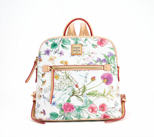 Dooney & Bourke Coated Cotton Botanical Backpack