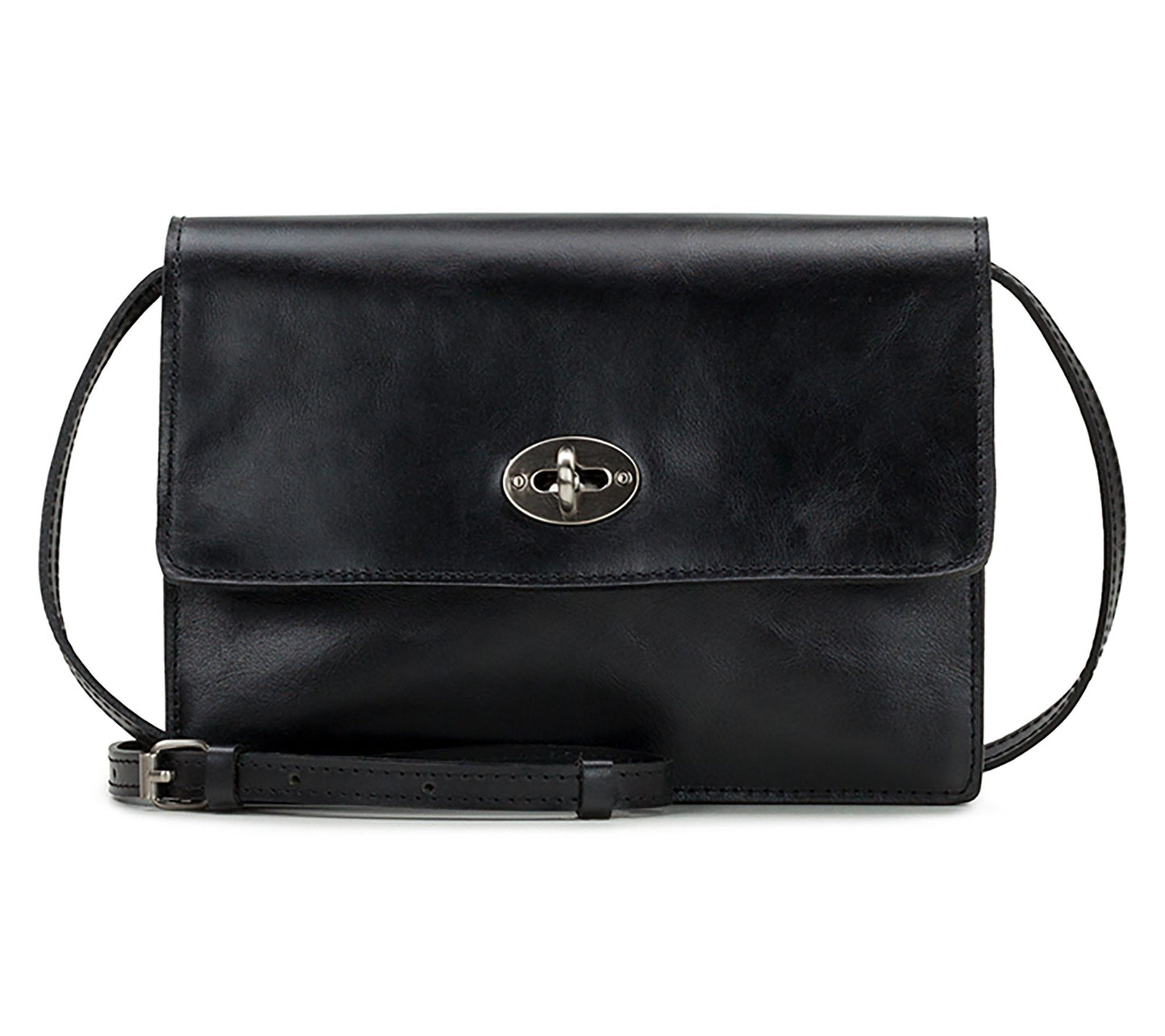 Patricia Nash Livana Vintage Distressed LeatherCrossbody Bag