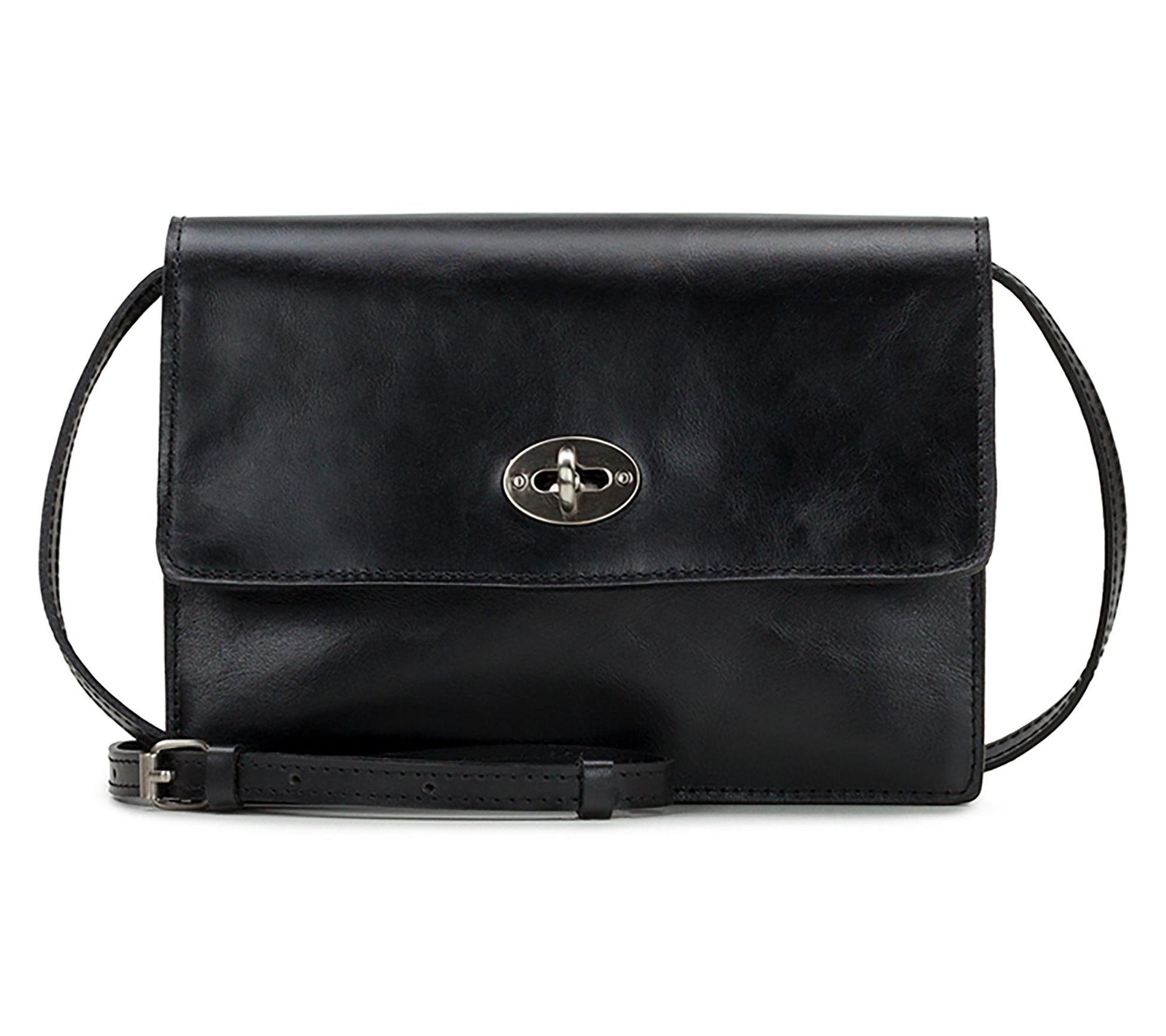 Patricia Nash Livana Vintage Distressed LeatherCrossbody Bag