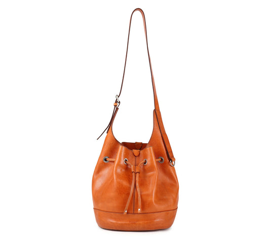 Old Trend Lily Adjustable Shoulder Leather Bucket Bag