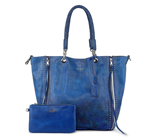 Old Trend Barracuda Leather Tote & Zip Pouch