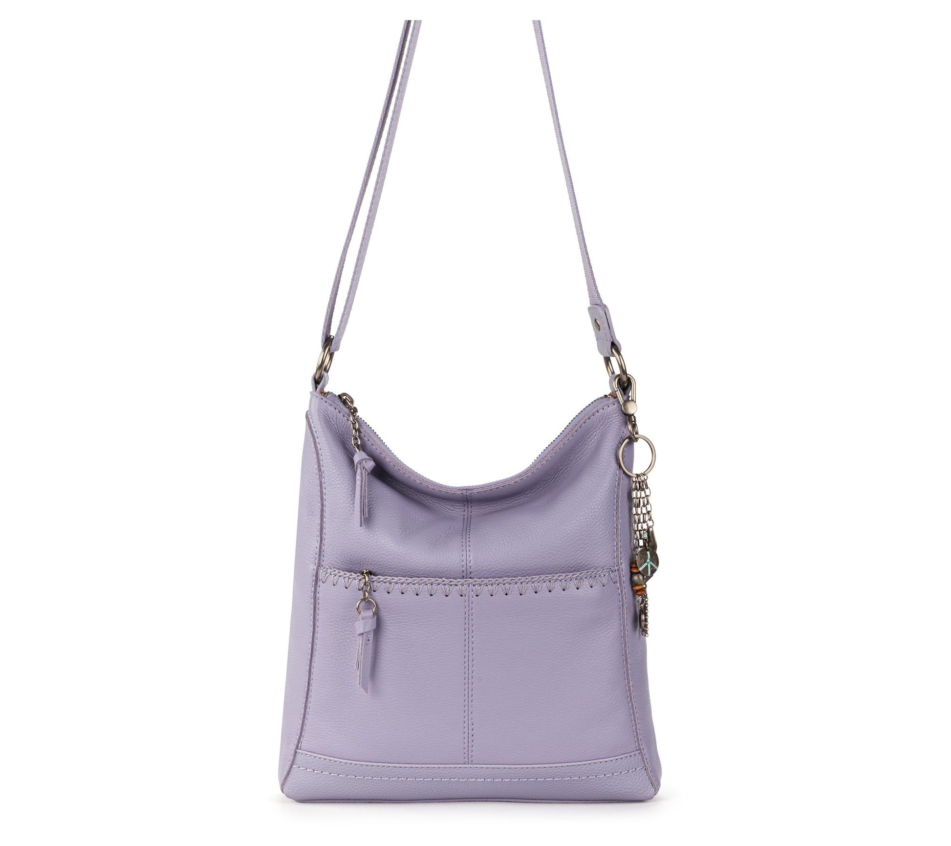 The Sak Lucia Orchid Stitch Leather Crossbody