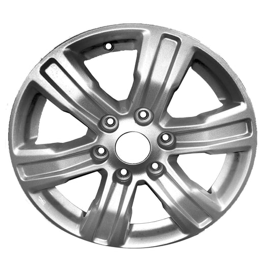 Pre-Owned Original Equipment Painted Sparkle Silver Aluminum Wheel 17 x 8 KB3Z100ZG fits 2019-2022 Ford Ranger (Good)