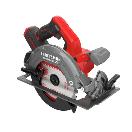 Restored Craftsman CMCS551BR V20 Brushless RP Lithium-Ion Cordless 7-1/4 in. Circular Saw (Tool Only) (Refurbished)