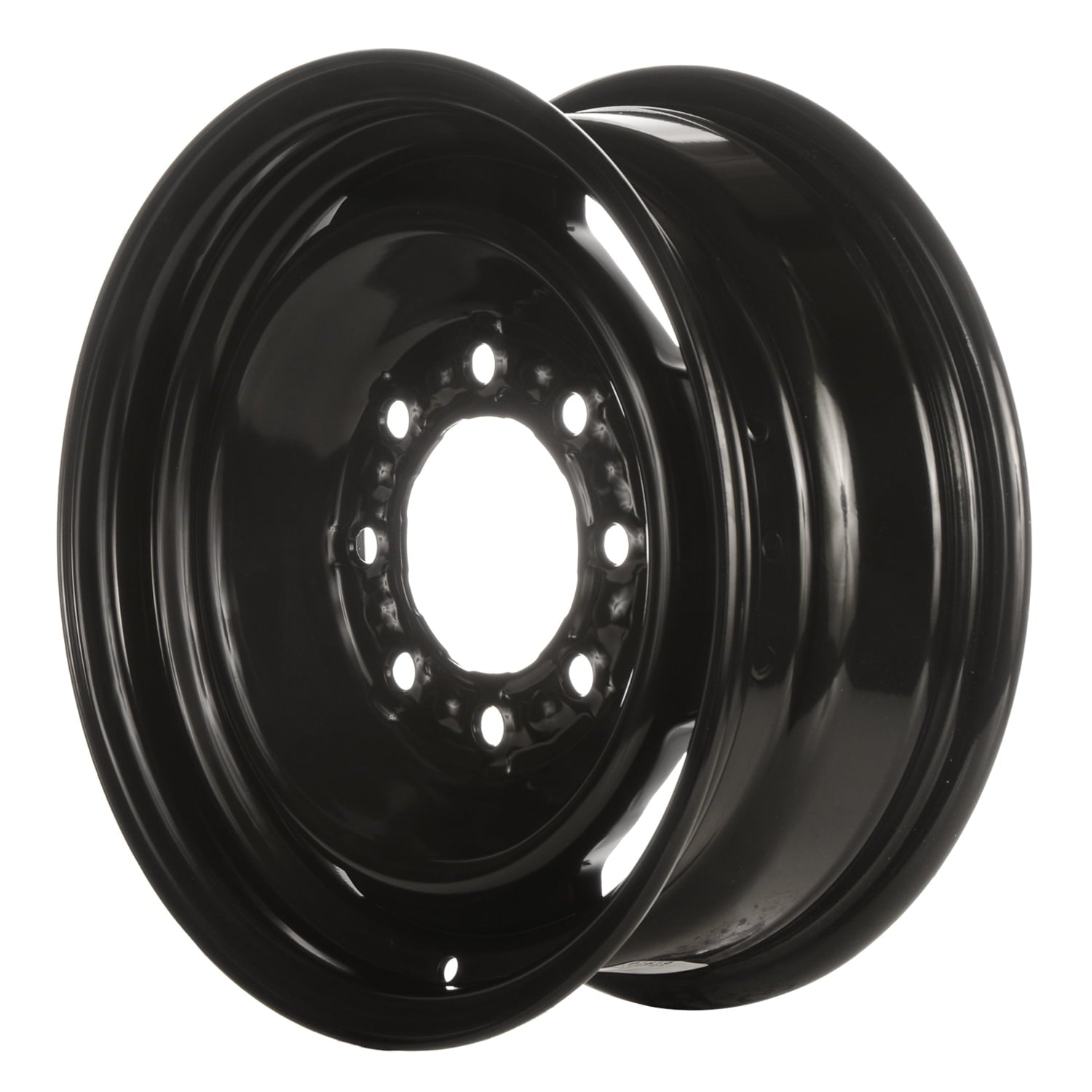 Remanufactured Painted Black Steel Wheel 16 x 6.5 fits 1996 GMC G3500