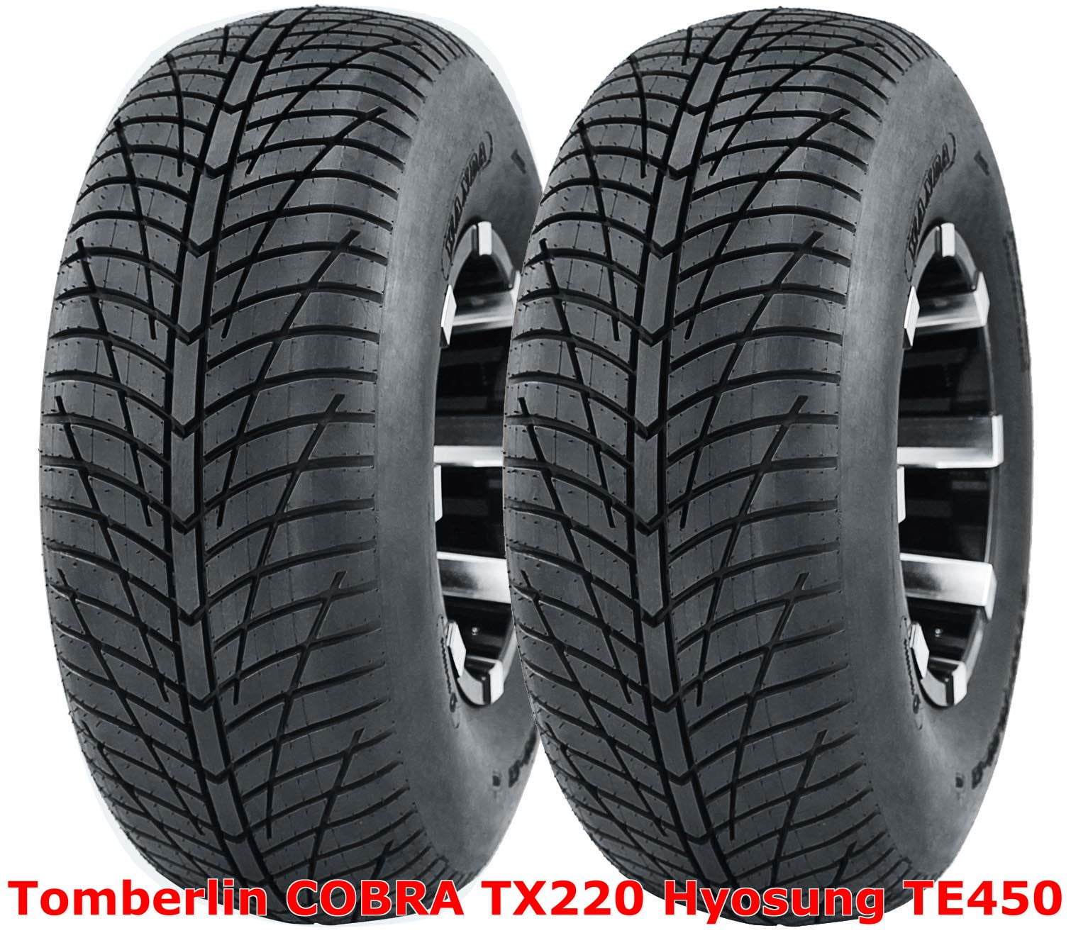 (2) Tomberlin COBRA TX220 Hyosung TE450 Rear 20x10-9 20x10x9 Hi-Speed ATV Tires