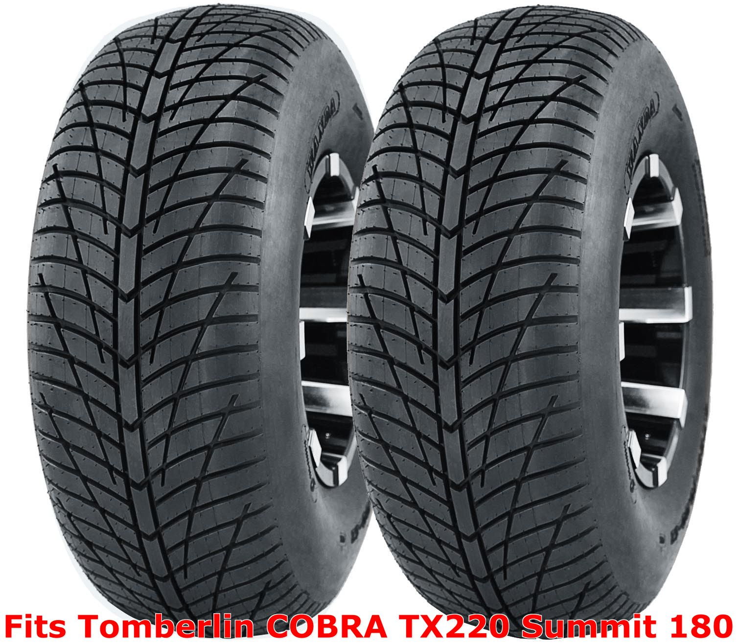 (2) Tomberlin COBRA TX220 Summit 180 front 21x7-10 21x7x10 Hi-speed ATV tires