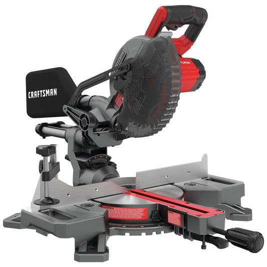 Restored Craftsman CMCS714M1R V20 Lithium-Ion Cordless 7-1/4-in. Sliding Miter Saw Kit (4 Ah) (Refurbished)