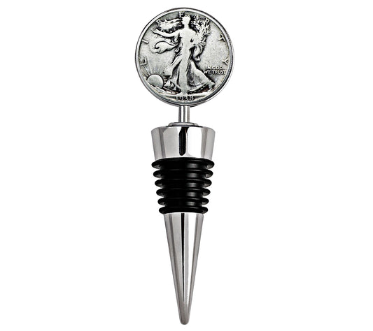 American Coin Treasures Liberty Half Dollar Wine Stopper