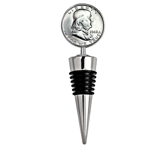 American Coin Treasures Silver Franklin Half Dollar Wine Stop