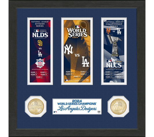 Highland Mint Dodgers 2024 World Series TicketBronze Coin