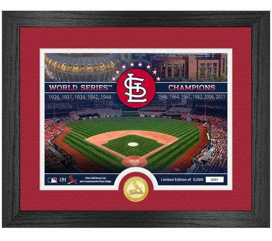 Highland Mint St. Louis Cardinals Bronze Coin Photo Mint