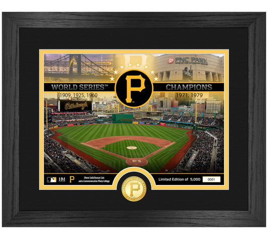 Highland Mint Pittsburgh Pirates Bronze Coin Stadium Mint