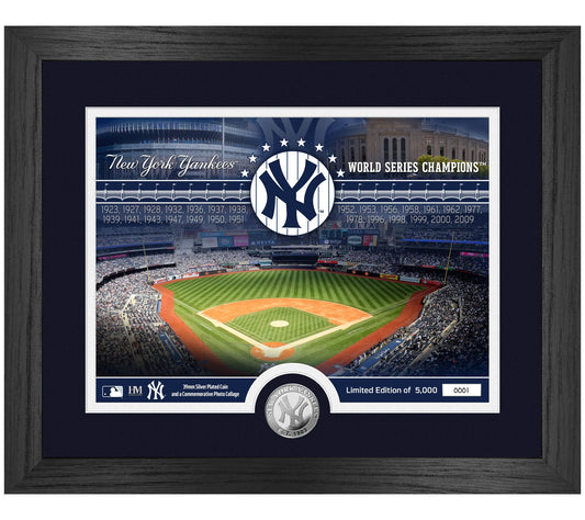 Highland Mint New York Yankees Silver Coin Photo Mint