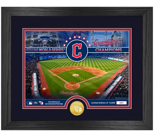 Highland Mint Cleveland Guardians Bronze Coin Stadium Mint