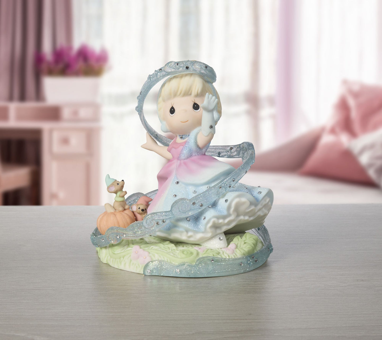 Precious Moments Disney Cinderella Transformation Figurine