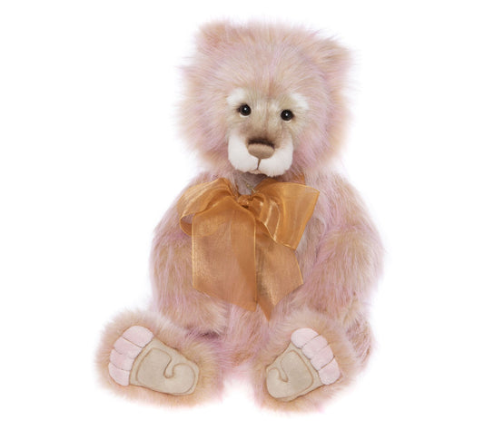 Charlie Bears 19" Short Pile Fur Plush Bear