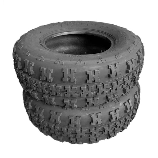 UBesGoo Set of 2 ATV/UTV Rubber BIAS Tires 4ply 21X7-10 ATV Tires 21 7 10 21x7x10