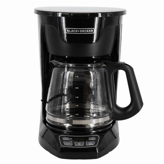 904075 ck and Decker 12-Cup Programmale Coffee r with Vortex Technology in ck