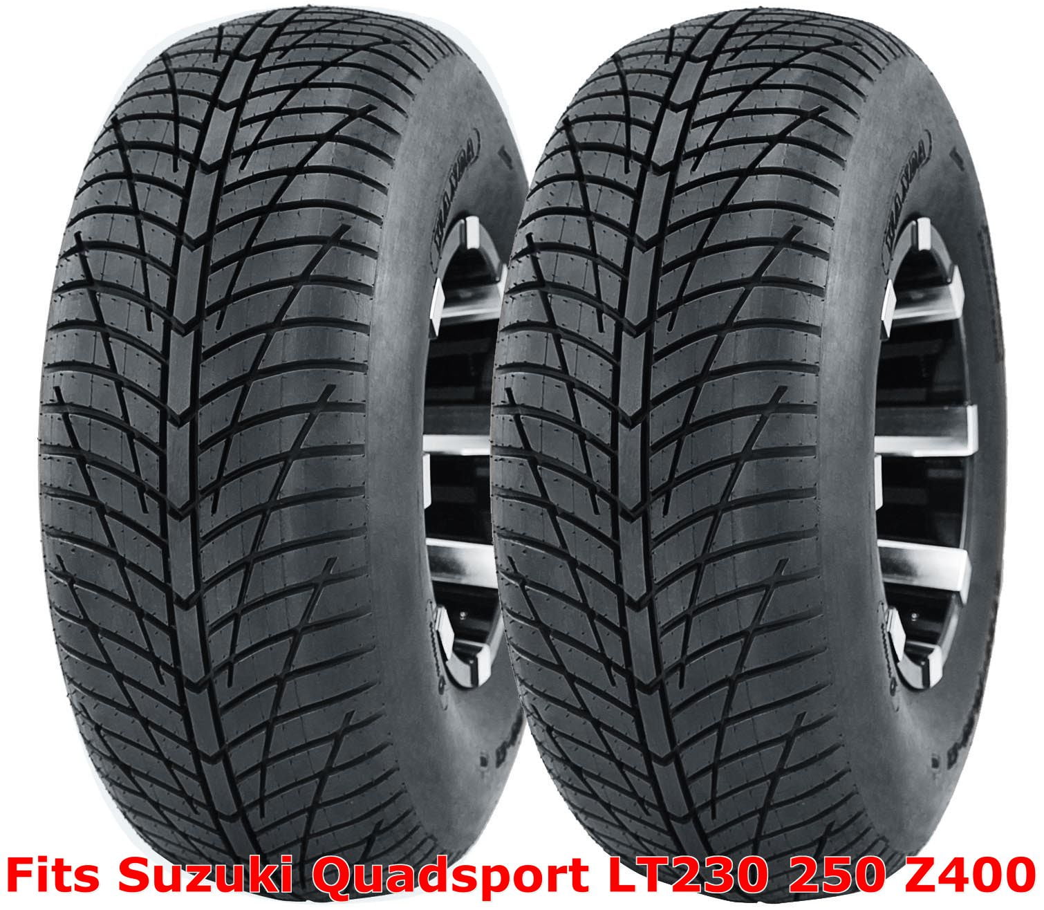 (2) Suzuki Quadsport LT230 250 Z400 front 21x7-10 21x7x10 Hi-speed ATV tires