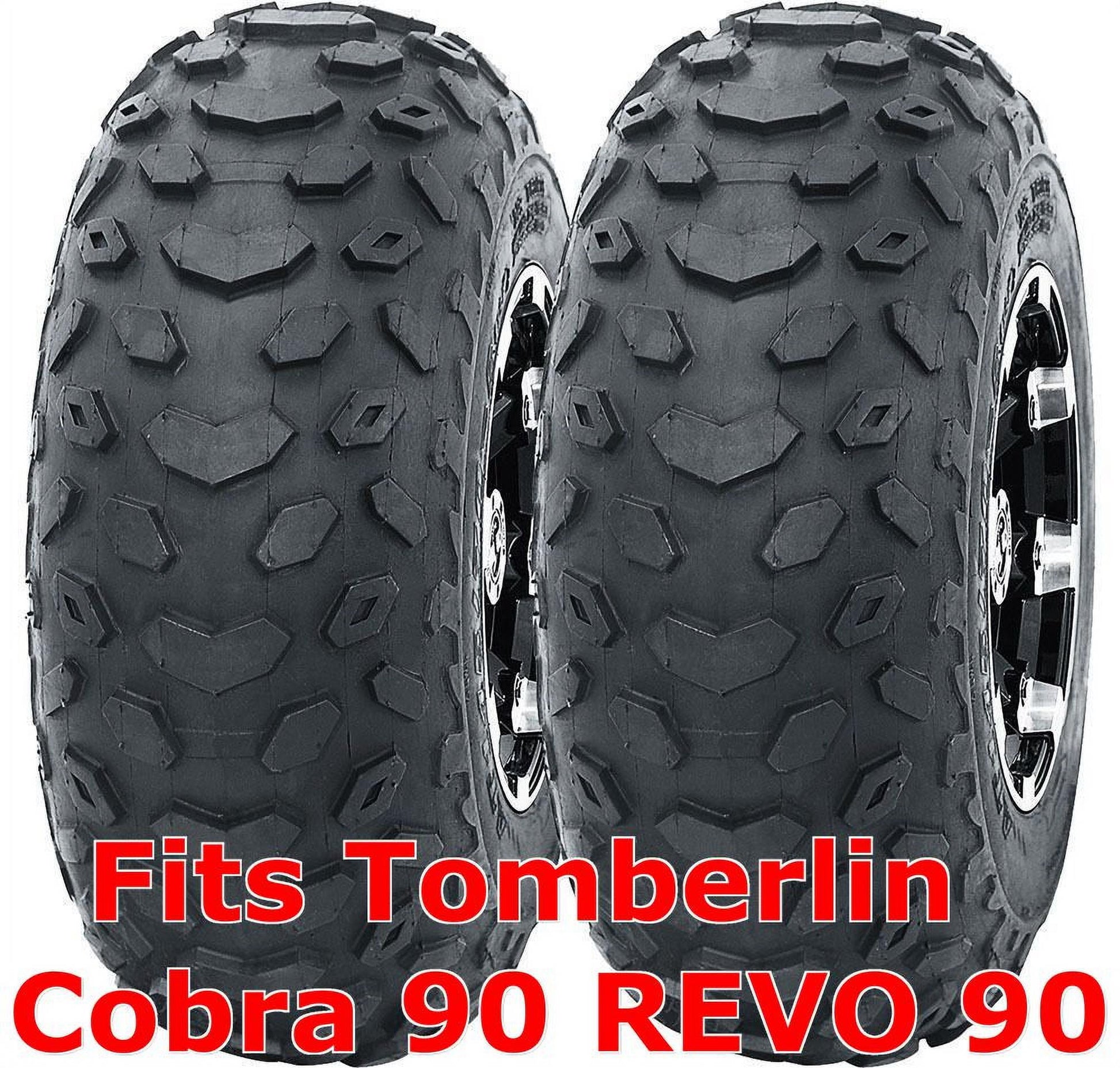 Set 2 WANDA ATV tires 19x7-8 19x7x8 Tomberlin Cobra 90 REVO 90 front P330
