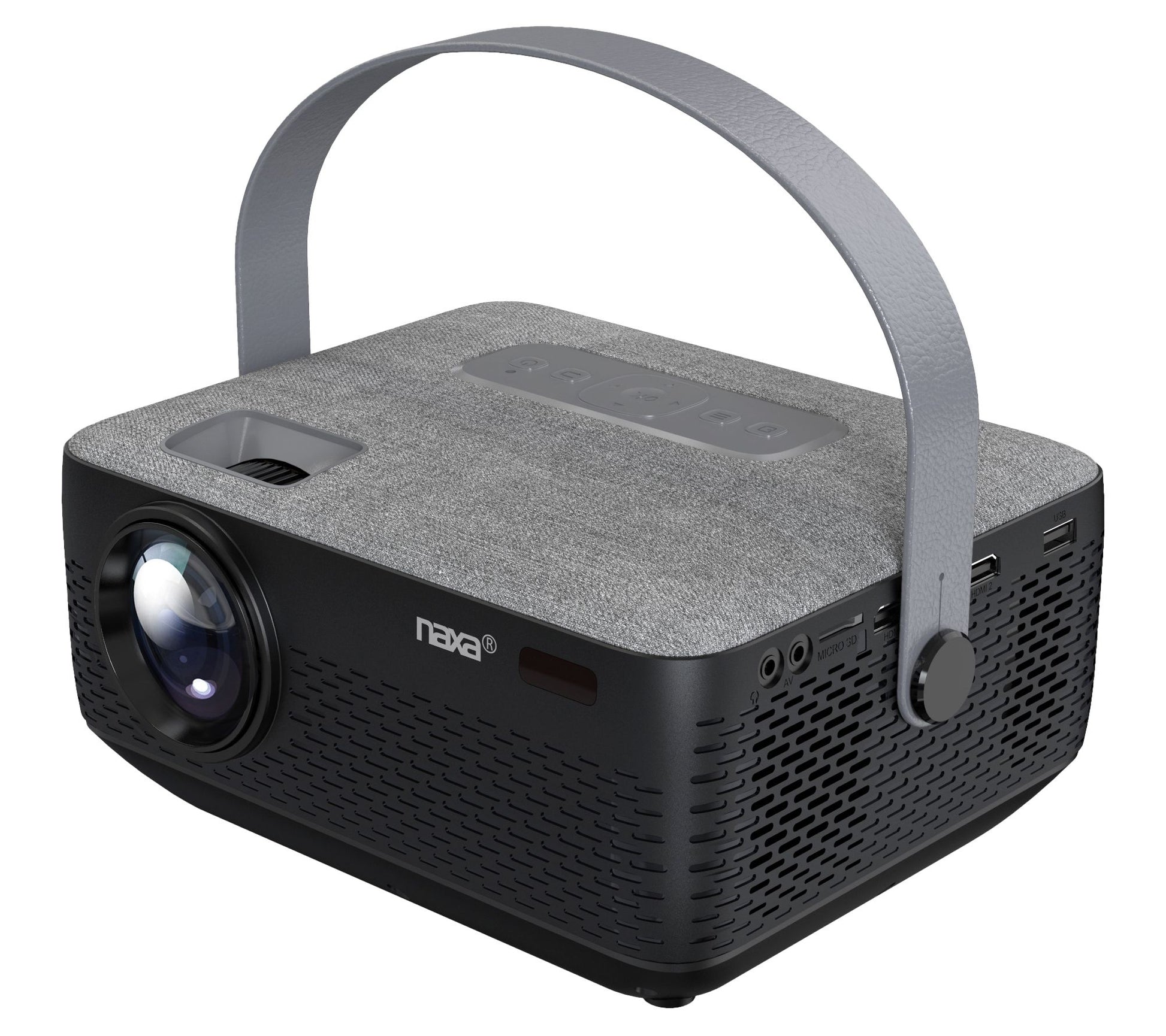 Naxa Portable 100" Home Theater 720P LCD Projector Player