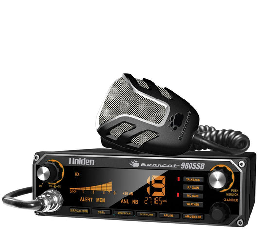 Uniden Bearcat 980 CB Radio with SSB and 7 Color Display