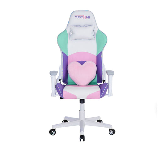 Techni Sport Kawaii Memory Foam Adjustable PCGaming Chair