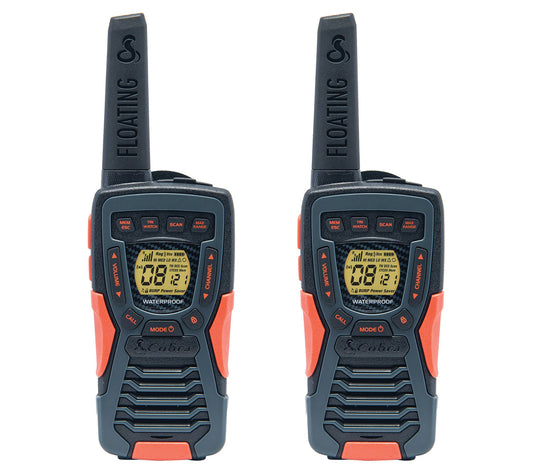 Cobra Floating 37-Mile Range 2-Way Radio 2-Pack